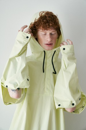 RVIS convert anorak lime