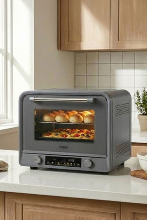리큅 가정용 제과제빵 홈베이킹디지털 오븐 컨벡션 45L LOV-EO45GY