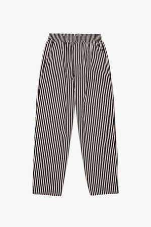 남녀공용 l DRP 올라운드웨어 팬츠 FINE STRIPE_BLACK-a