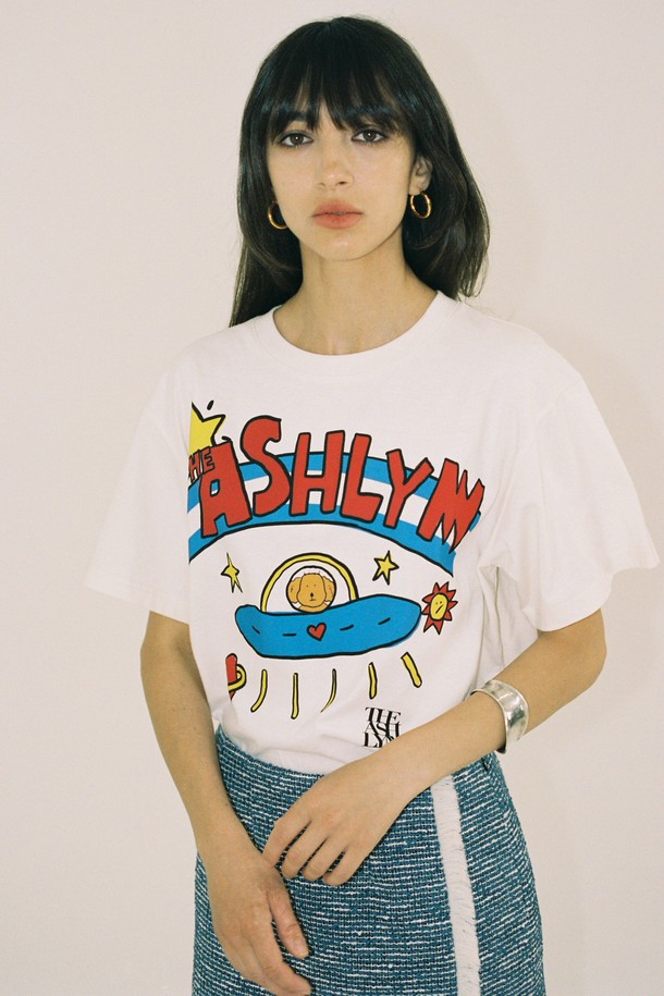 THE ASHLYNN - 반소매 티셔츠 - UFO PAM T SHIRT