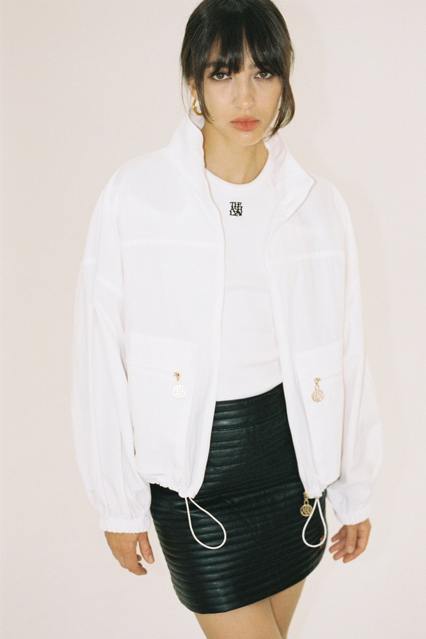 THE ASHLYNN - 자켓 - JANS WINDBREAKER JACKET_WHITE