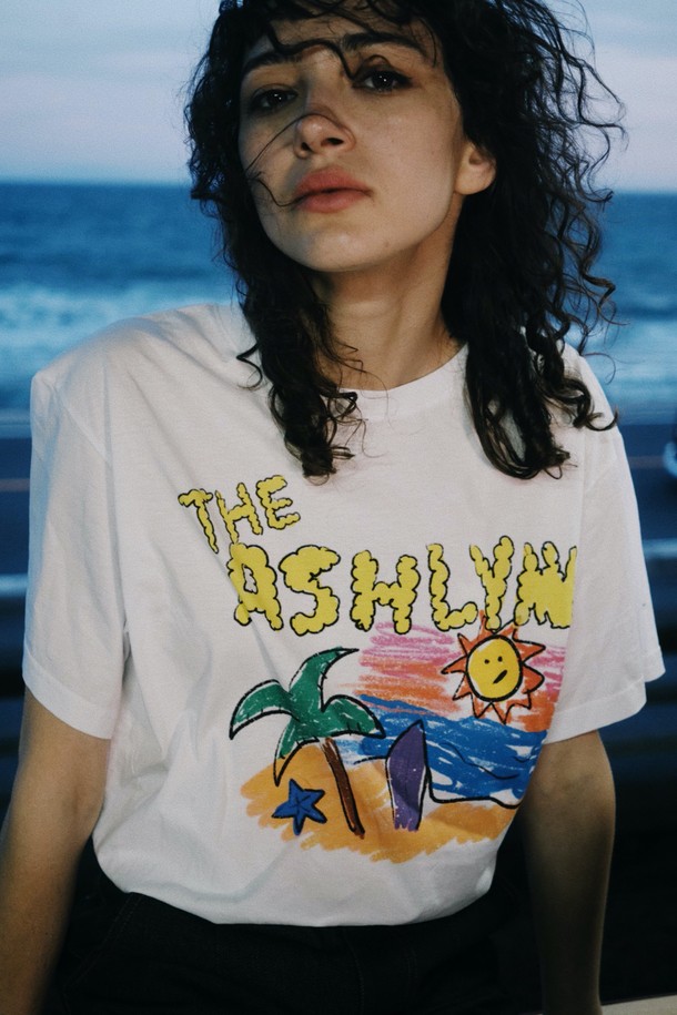 THE ASHLYNN - 반소매 티셔츠 - ISLANDER GRAPHIC T SHIRT_WHITE