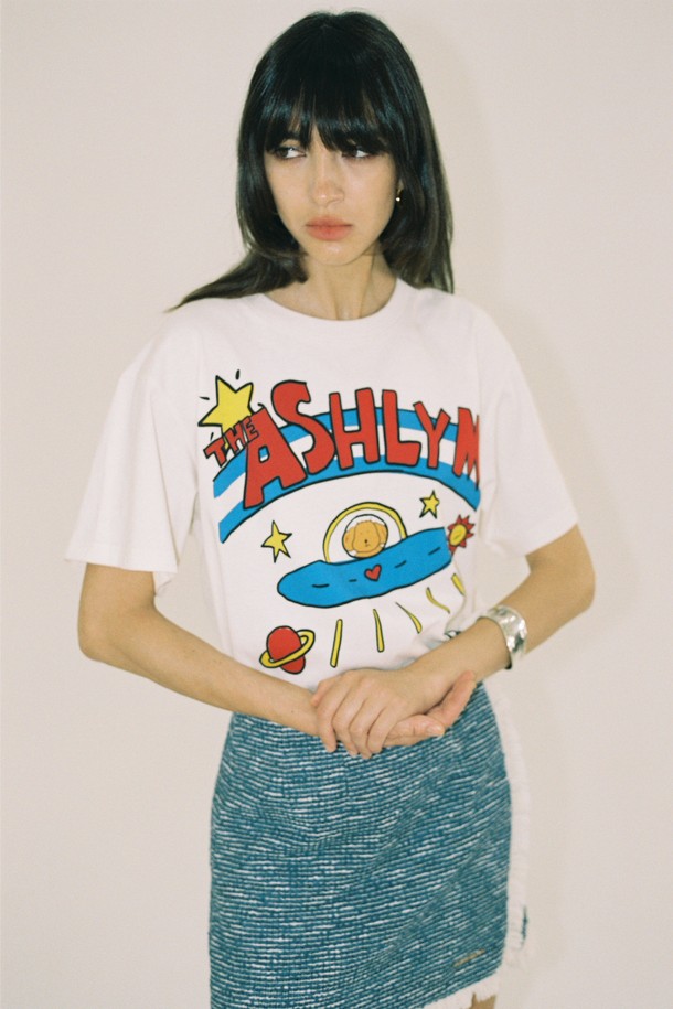 THE ASHLYNN - 반소매 티셔츠 - UFO PAM T SHIRT