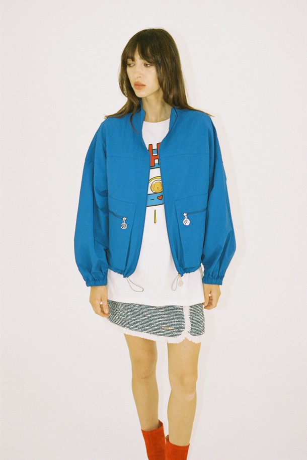 THE ASHLYNN - 자켓 - JANS WINDBREAKER JACKET_BLUE