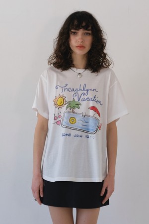 VACATION DRAWING T SHIRT