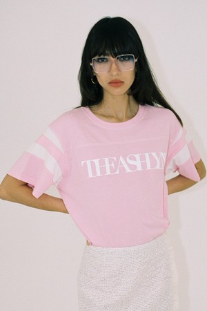 BASEBALL LOGO T SHIRT_PINK