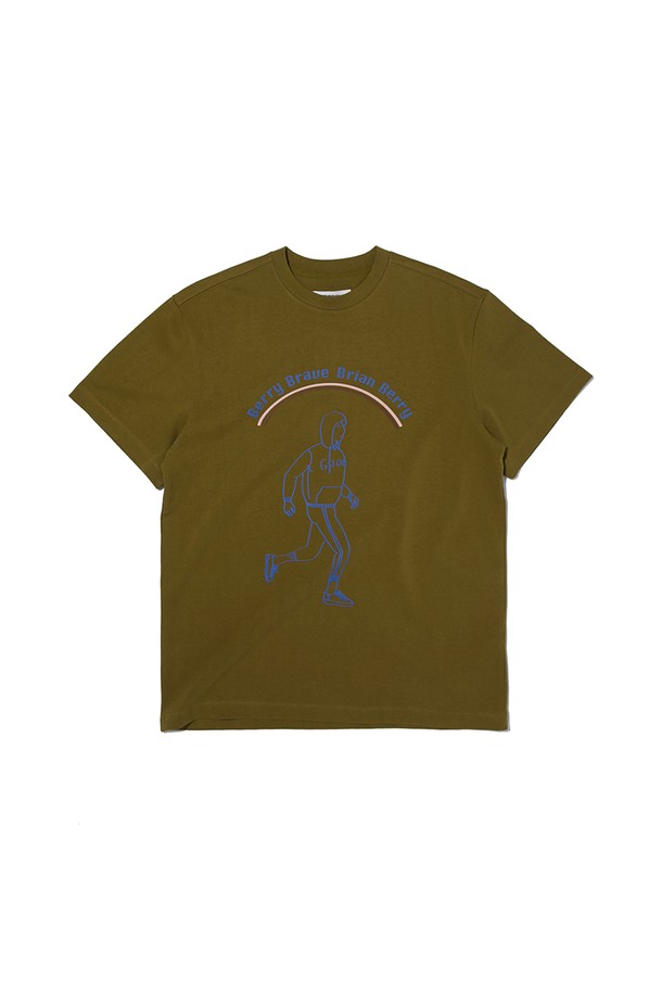 BRIANBerry - 반팔티셔츠 - [BRIAN Berry] SIGNATURE S/S TEE_OLIVE