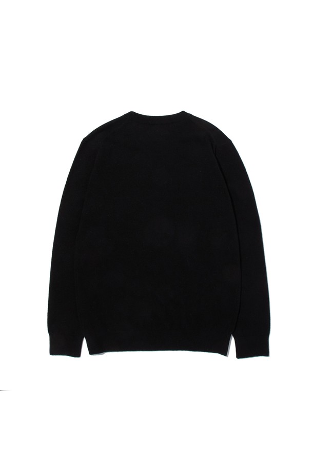 BRIAN Berry - 스웨터 - [BRIAN Berry] HIGH GAGE SWEATER MULTI RUNNER_BLACK