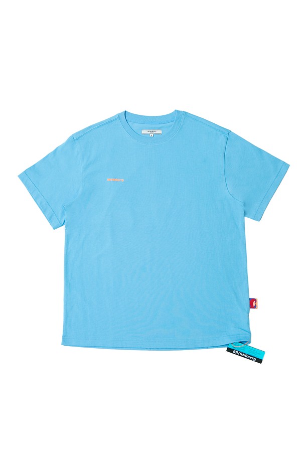 코오롱스포츠- -[BRIAN Berry] PONTIAC GRAPHIC TEE_S/BLUE
