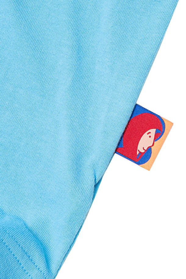 코오롱스포츠- -[BRIAN Berry] PONTIAC GRAPHIC TEE_S/BLUE