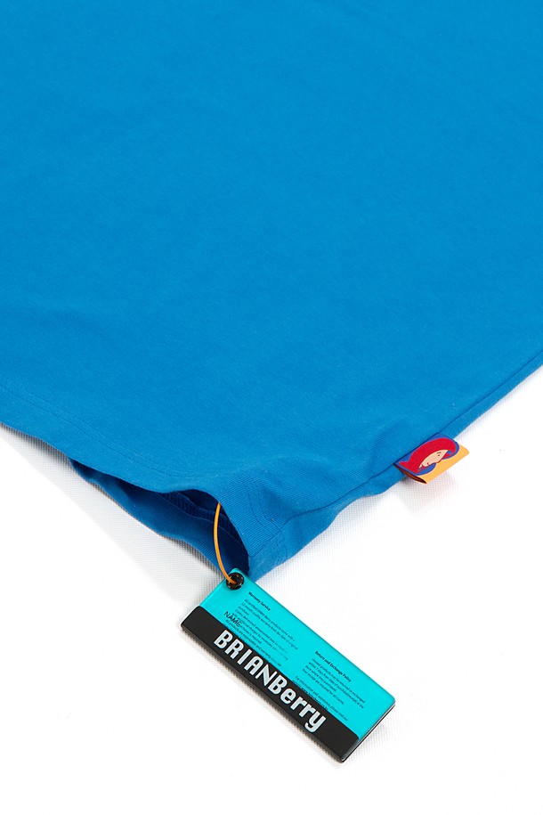 코오롱스포츠- -[BRIAN Berry] GRANMA GRAPHIC TEE_BLUE