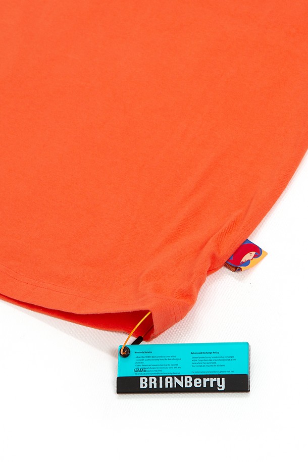 코오롱스포츠- -[BRIAN Berry] GRANMA GRAPHIC TEE_B/ORANGE