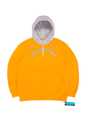 [BRIAN Berry] ARC ZIP HOODIE_L/ORANGE