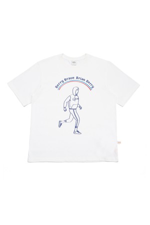 [BRIAN Berry] SIGNATURE TEE_WHITE