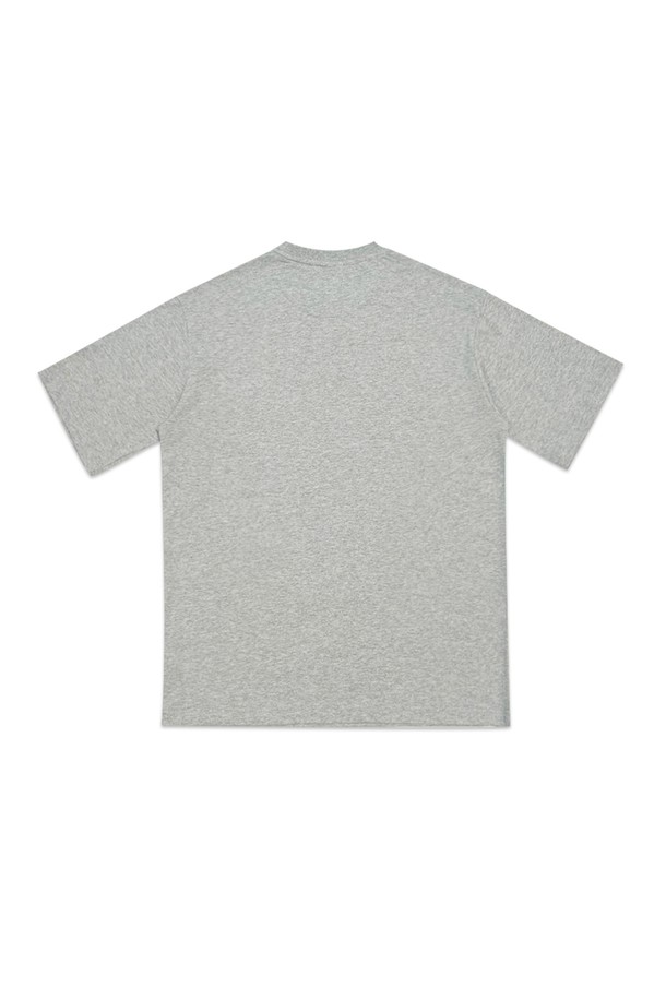 BRIAN Berry - 반팔티셔츠 - [BRIAN Berry] SIGNATURE BOLD HALF TEE_STONE GREY