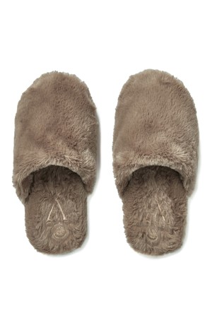 FUR ROOM SHOES_brown