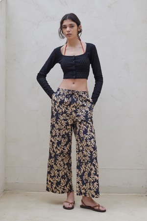 LOUNGE PANT_leaf sugarblack