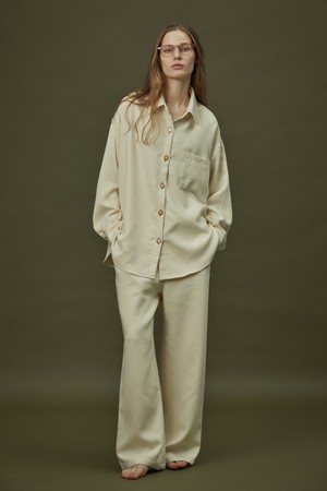 FIRST PAJAMA SET_cream (women)