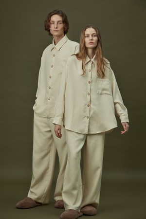 FIRST PAJAMA COUPLE SET_cream