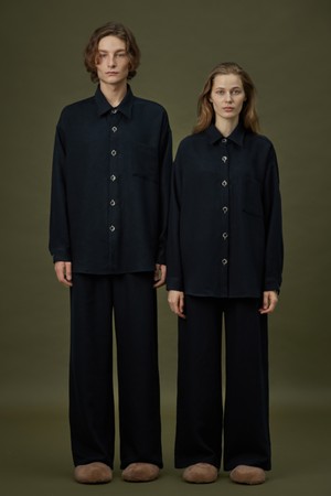 FIRST PAJAMA COUPLE SET_navy