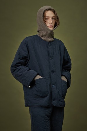 QUILTING PADDING JACKET_navy (men)