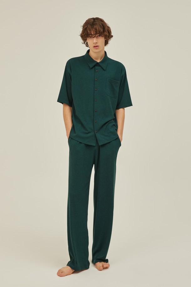 atempo - 언더웨어 - FIRST PAJAMA SET_deep green (men)