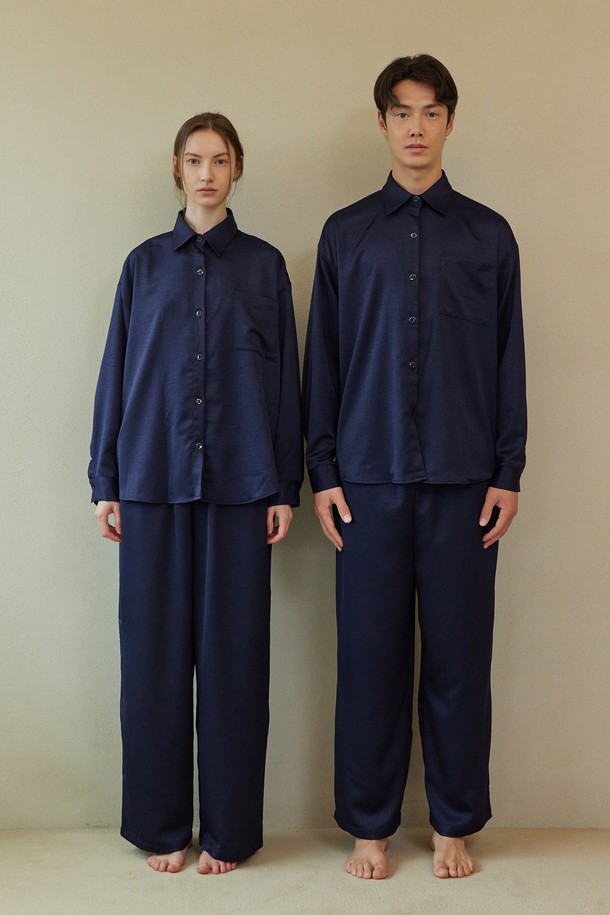 atempo - 언더웨어 - FIRST PAJAMA COUPLE SET_deep navy