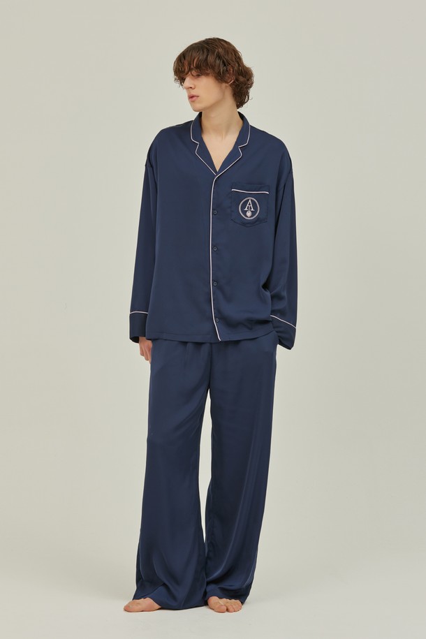 atempo - 언더웨어 - CLASSIC PAJAMA SET_royal navy