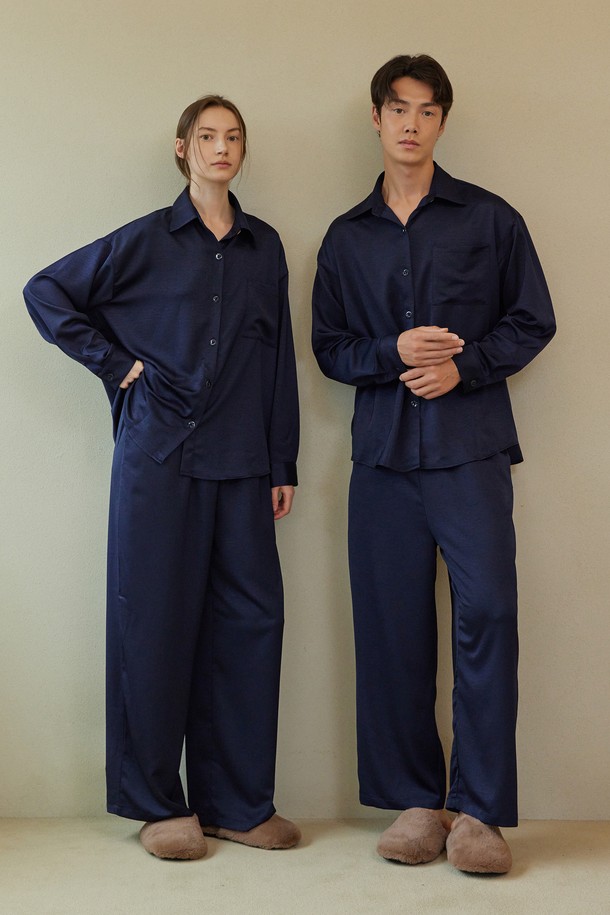 atempo - 언더웨어 - FIRST PAJAMA COUPLE SET_deep navy