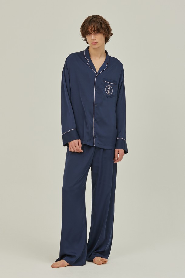 atempo - 언더웨어 - CLASSIC PAJAMA SET_royal navy