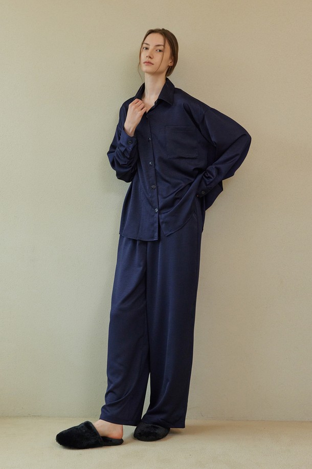 atempo - 홈웨어 - FIRST PAJAMA SET_deep navy (women)