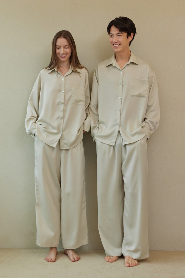 atempo - 언더웨어 - FIRST PAJAMA COUPLE SET_ivory