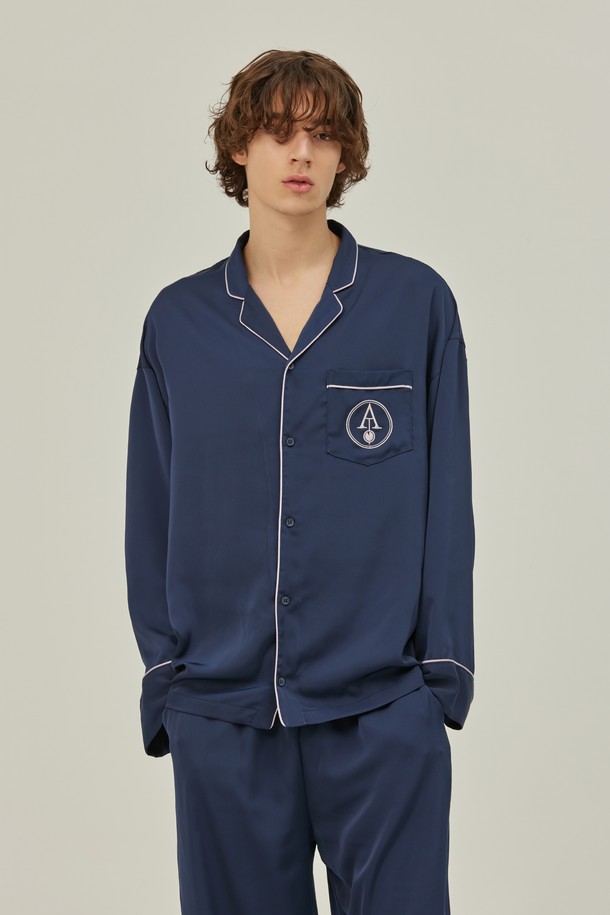 atempo - 언더웨어 - CLASSIC PAJAMA SET_royal navy