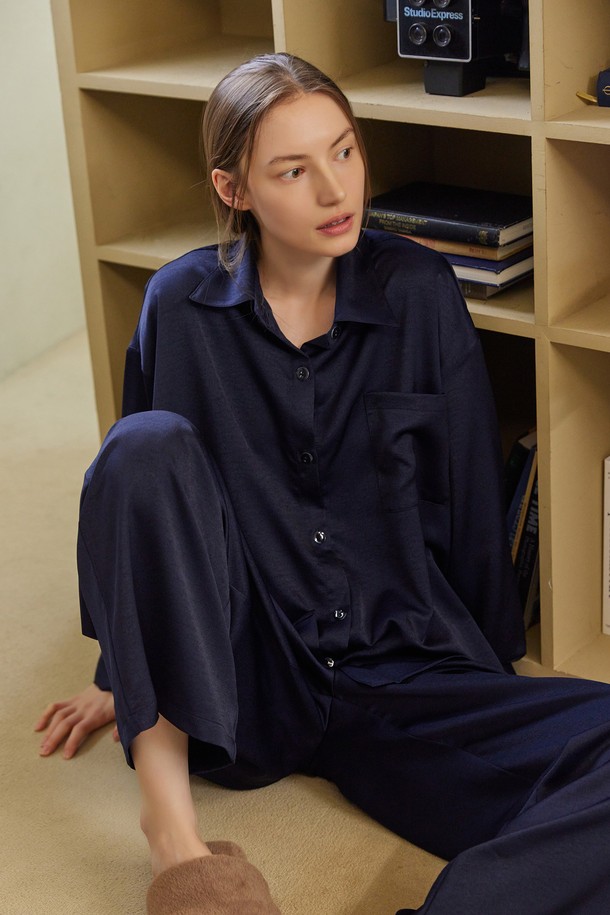 atempo - 홈웨어 - FIRST PAJAMA SET_deep navy (women)