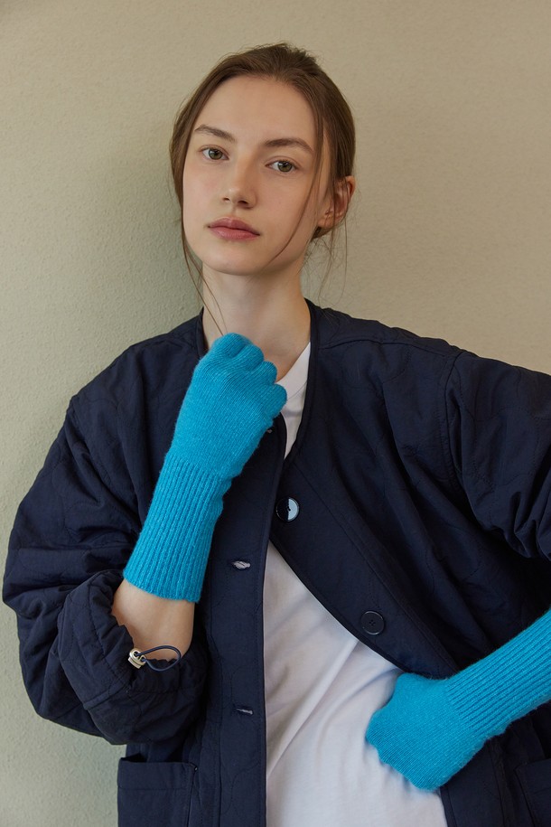 atempo - 장갑 - WOOL KNIT GLOVES_pure blue