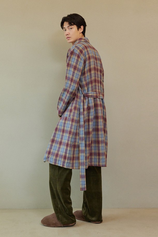 atempo - 가디건 - CLASSIC LONG ROBE_whisper check (men)