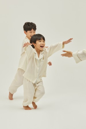 CLASSIC KIDS PAJAMA SET_ivory