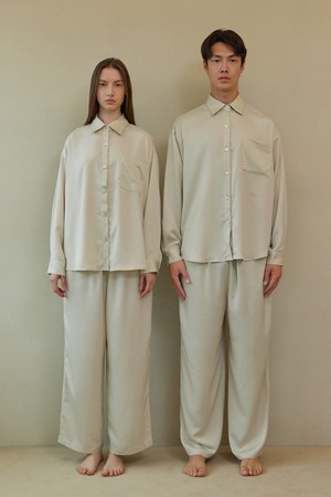 FIRST PAJAMA COUPLE SET_ivory