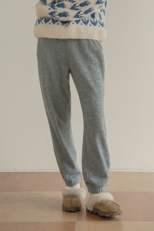 vanone atelier - 롱/미디팬츠 - [23 WINTER] P3178 Knit jogger pants