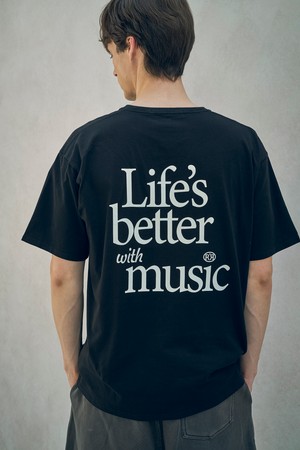 T20046 Music printing T-shirt