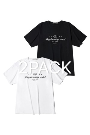 [2PACK] Daydreaming printing T-shirt