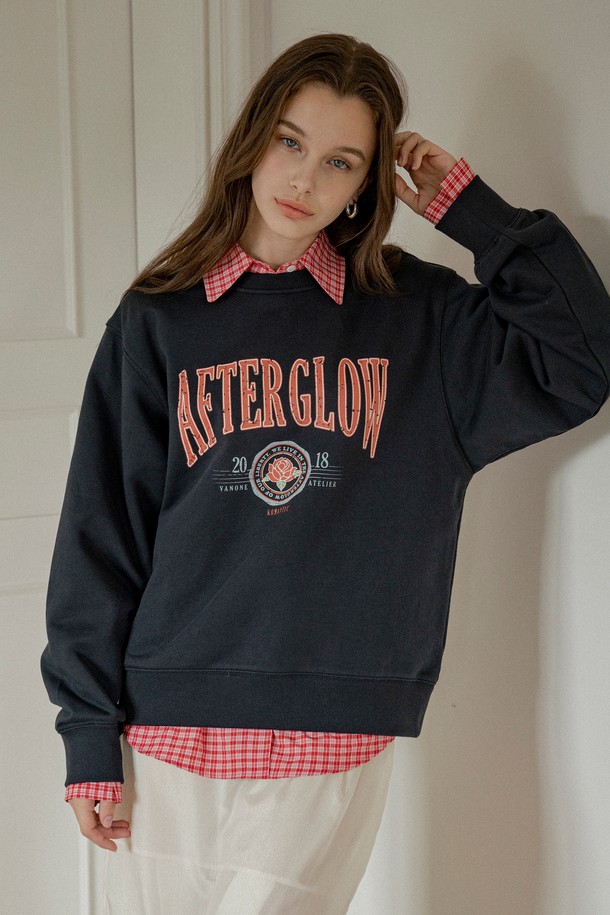vanone atelier - 스웻셔츠 - [25SS] A3511 After glow 스웨트 셔츠