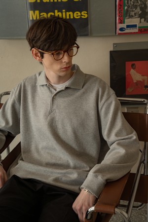 TA-144 루즈핏 피케 롱 슬리브