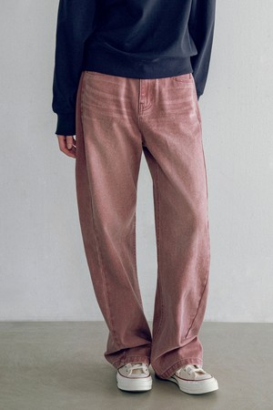 [25FW] P3264 워시드 다잉 팬츠