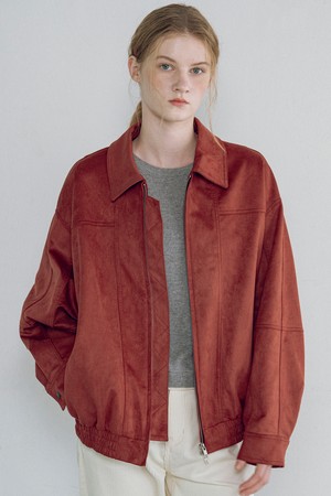 [25FW] O3750 오버핏 스웨이드 재킷