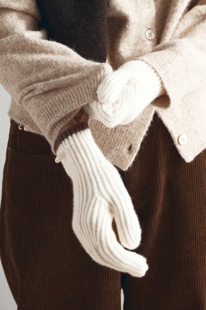 [25WINTER] B3018 핑거홀 니트 글러브