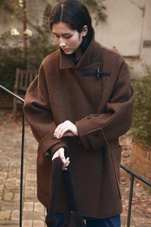 [25WINTER] O3762 알파카 오버사이즈 코트