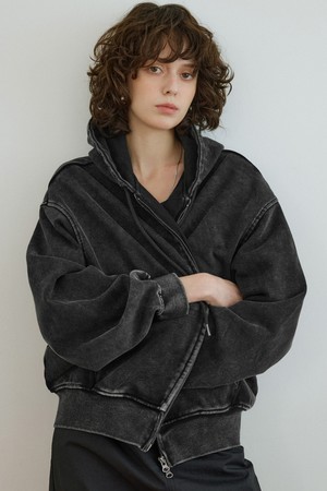 [26SPRING] A3572 워시드 후드 집업