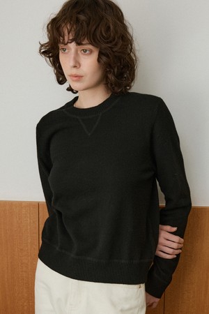 [26SPRING] KN4288 에센셜 라운드 니트