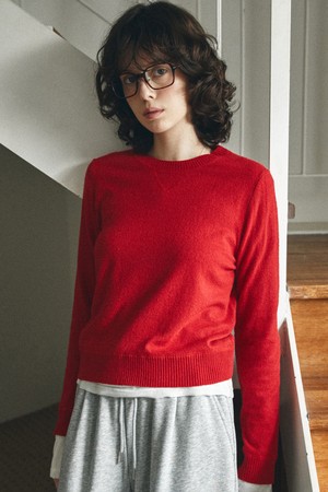 [26SPRING] KN4288 에센셜 라운드 니트